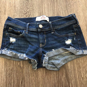 Hollister Distressed Denim Shorts